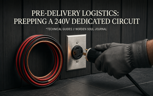 Pre-Delivery Logistics: Prepping a 240V Dedicated Circuit
