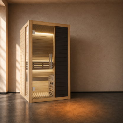 VILDEN Hearth Nook – 1-Person Traditional Sauna