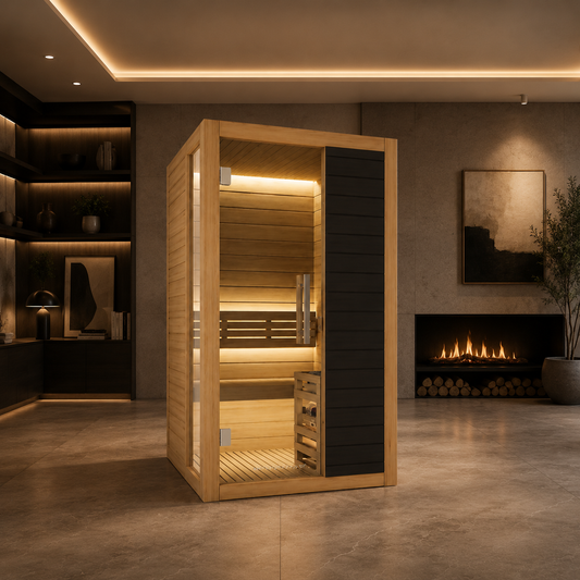 VILDEN Hearth Nook – 1-Person Traditional Sauna