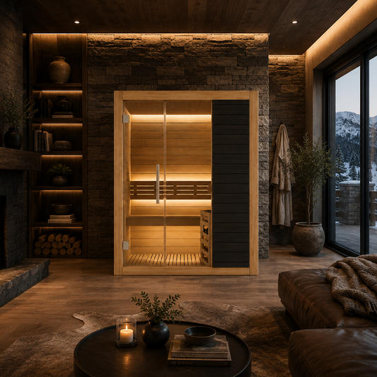 VILDEN Hearth Nook – 1-Person Traditional Sauna