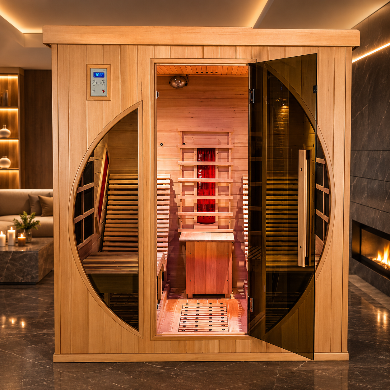 VILDEN Arc Sanctuary - 2-Person Architectural Far-Infrared Wellness Suite