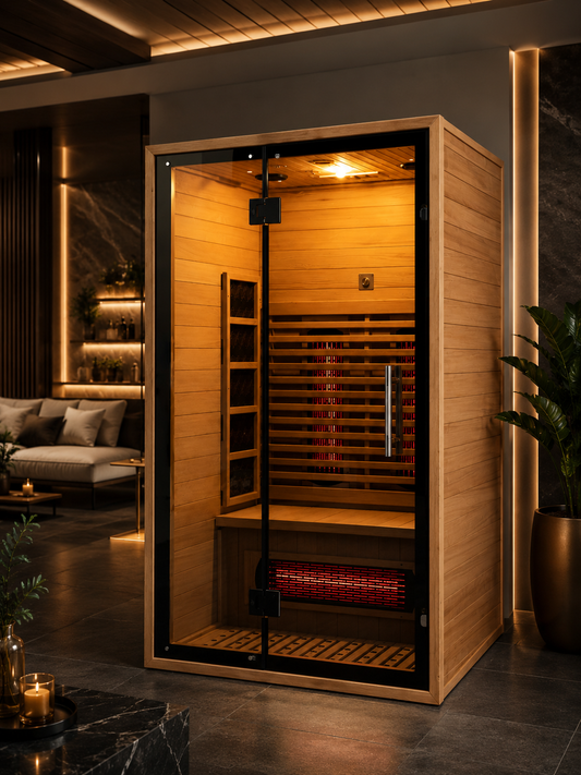 VILDEN Pure Glass Suite - 2-Person Minimalist Far-Infrared Wellness Suite