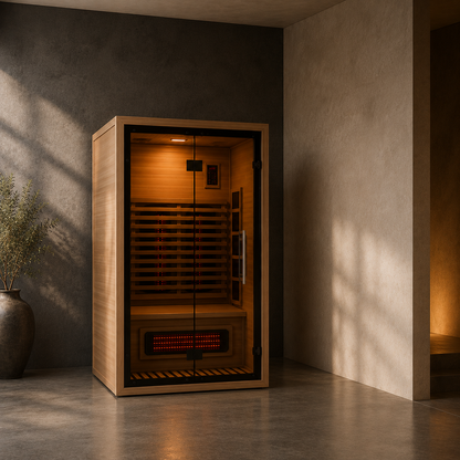 VILDEN Pure Glass Suite – 2-Person Infrared Sauna