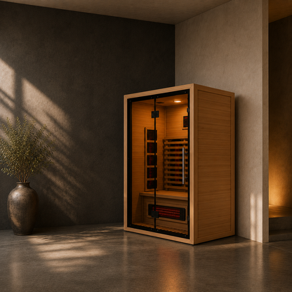 VILDEN Pure Glass Suite – 2-Person Infrared Sauna