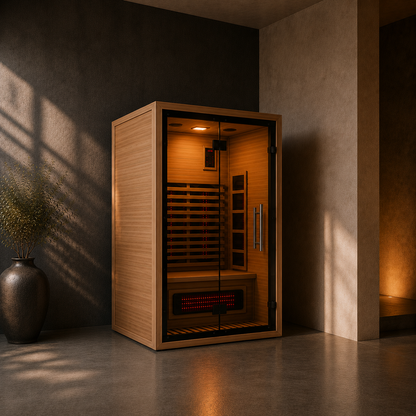 VILDEN Pure Glass Suite – 2-Person Infrared Sauna
