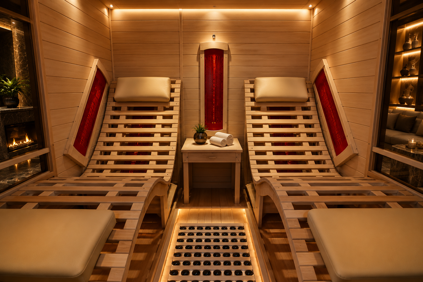 VILDEN Arc Sanctuary - 2-Person Architectural Far-Infrared Wellness Suite