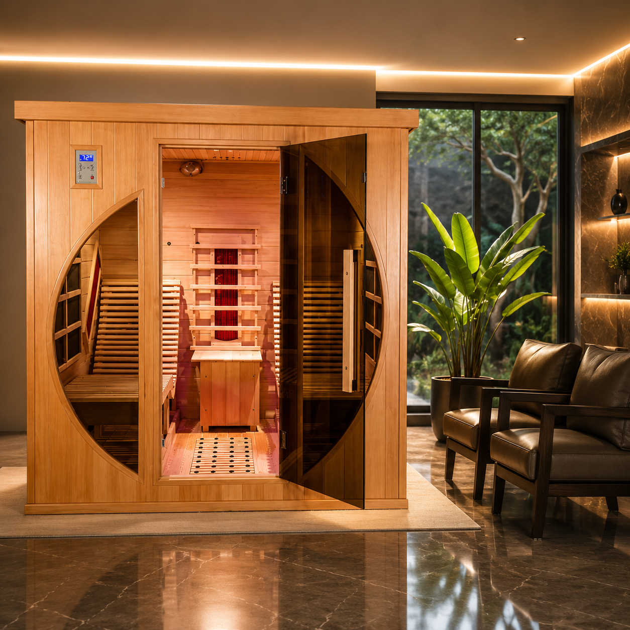 VILDEN Arc Sanctuary - 2-Person Architectural Far-Infrared Wellness Suite