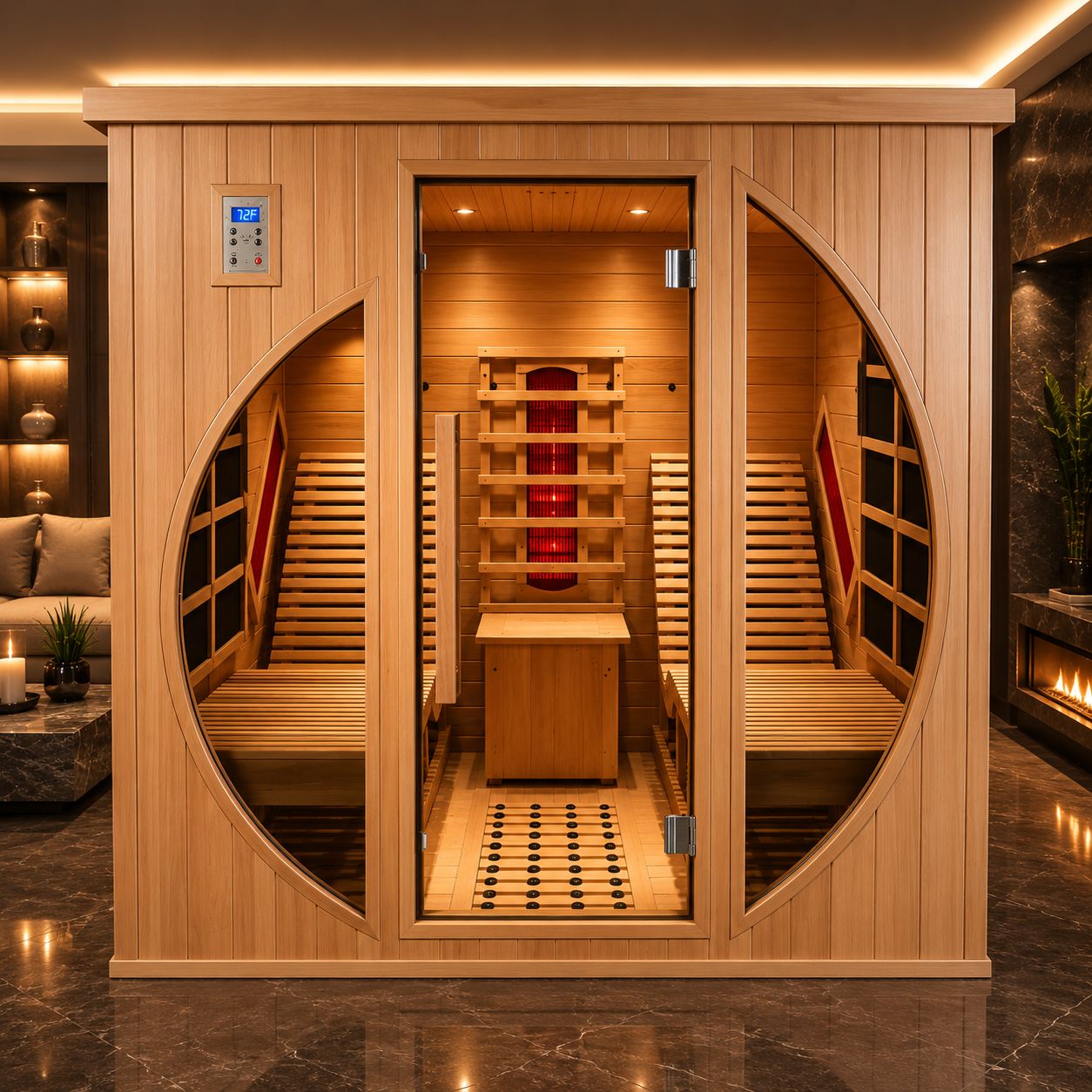 VILDEN Arc Sanctuary - 2-Person Architectural Far-Infrared Wellness Suite
